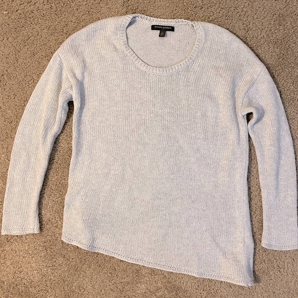 Banana Republic Asymmetrical Hem Sweater